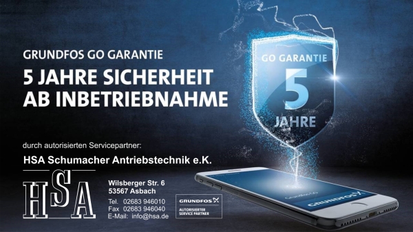 Grundfos Industrie- und Servicepartner - HSA Schumacher Antriebstechnik  GmbH & Co. KG